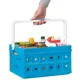 Sunware vouwkrat met handgreep 24 liter blauw
